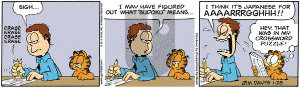 Garfield on Friday January 29, 2010 Comic Strip