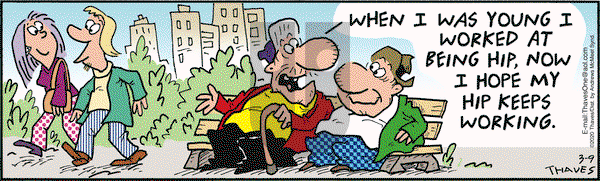 Frank and Ernest on Monday March 9, 2020 Comic Strip