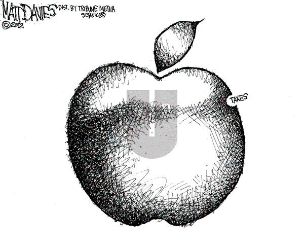 Matt Davies on Tuesday May 1, 2012 Comic Strip