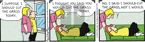 The Born Loser on Saturday August 24, 2024 Comic Strip