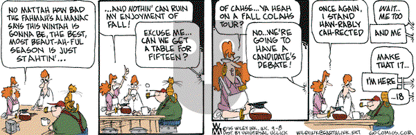 Non Sequitur on Tuesday September 8, 2015 Comic Strip
