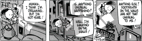 Rose is Rose on Thursday March 24, 1994 Comic Strip