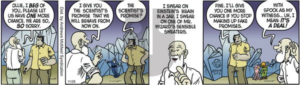Alley Oop on Thursday November 28, 2019 Comic Strip