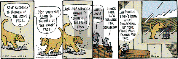 Overboard on Wednesday July 31, 2013 Comic Strip