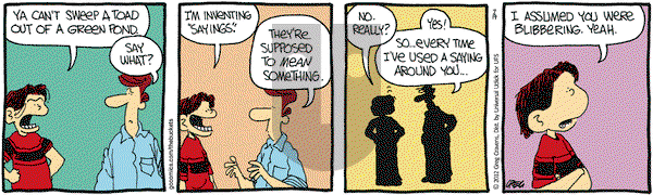 The Buckets on Thursday July 19, 2012 Comic Strip