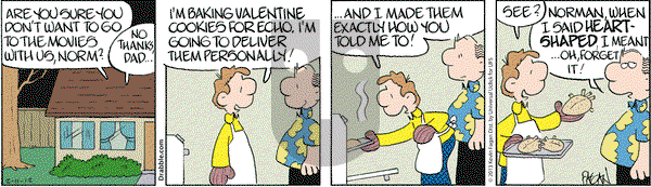 Drabble on Monday February 11, 2013 Comic Strip
