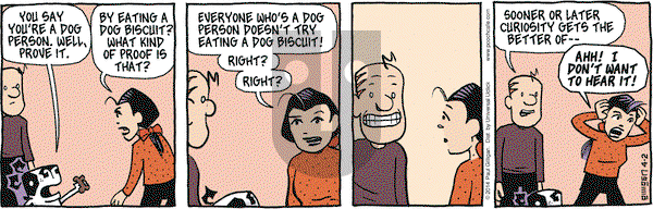 Pooch Cafe on Wednesday April 2, 2014 Comic Strip