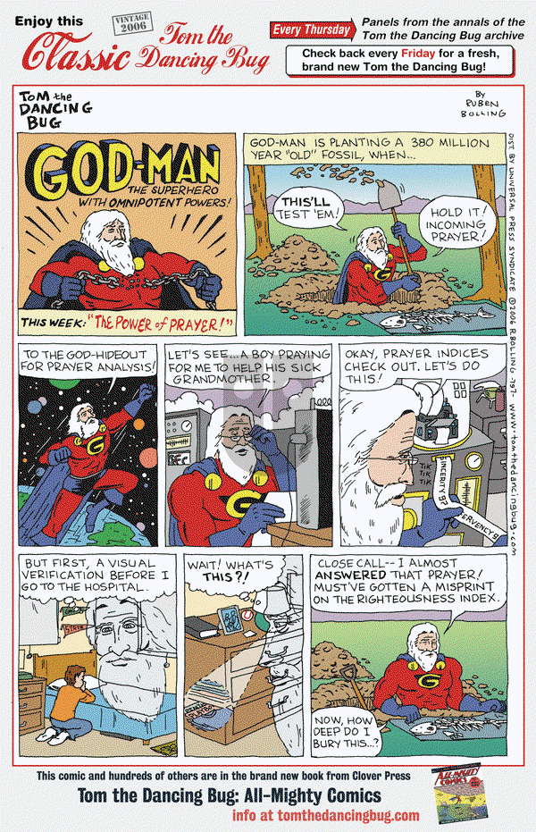 Tom the Dancing Bug - Thursday April 6, 2023 Comic Strip
