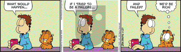Garfield on Friday November 27, 2015 Comic Strip
