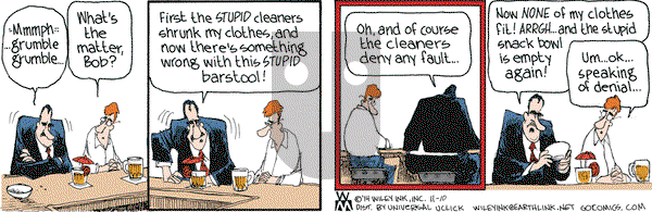 Non Sequitur on Monday November 10, 2014 Comic Strip