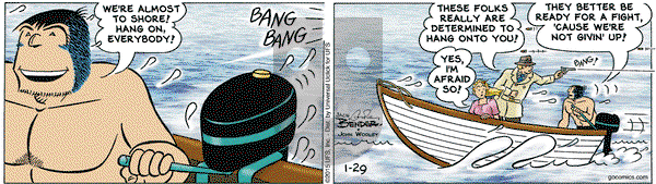 Alley Oop on Thursday January 29, 2015 Comic Strip