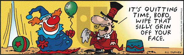 Frank and Ernest on Friday April 11, 2025 Comic Strip