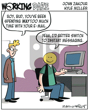 Working Daze on Friday June 10, 2005 Comic Strip