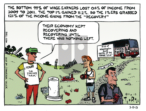 Ted Rall on Wednesday March 13, 2013 Comic Strip