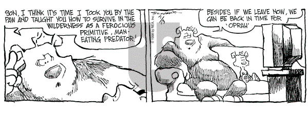 The Grizzwells on Monday July 13, 1998 Comic Strip