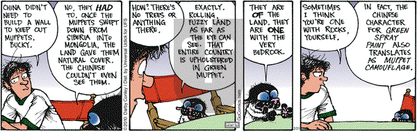 Get Fuzzy on Thursday February 21, 2013 Comic Strip