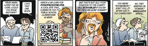 Doonesbury - Friday February 3, 2012 Comic Strip