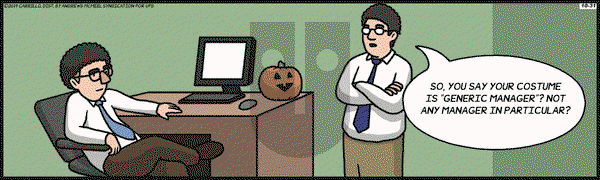 F Minus - Thursday October 31, 2019 Comic Strip