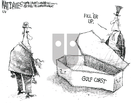 Matt Davies on Tuesday June 8, 2010 Comic Strip