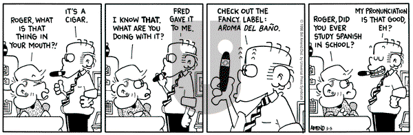 FoxTrot on Tuesday March 5, 1996 Comic Strip