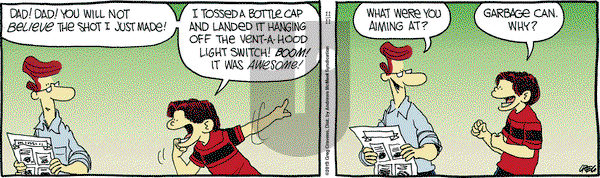 The Buckets on Monday November 11, 2019 Comic Strip