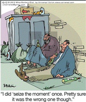 Cornered on Friday October 12, 2012 Comic Strip