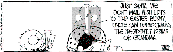 The Buckets on Wednesday March 17, 2004 Comic Strip