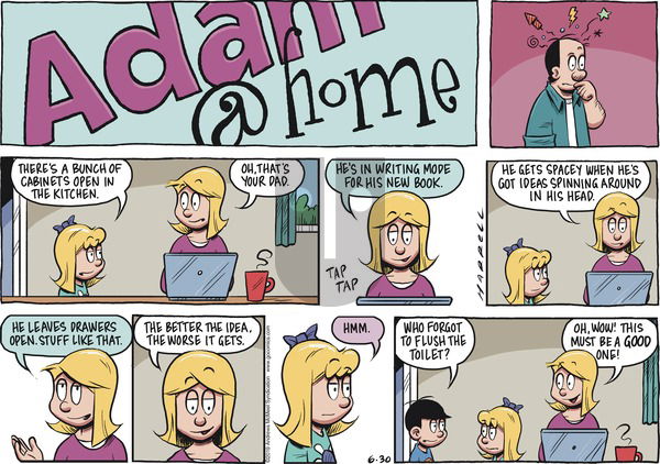 Adam@Home on Sunday June 30, 2019 Comic Strip