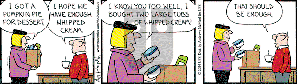 The Born Loser - Thursday November 14, 2024 Comic Strip