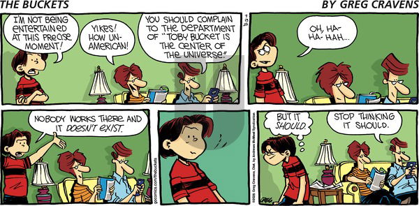 The Buckets on Sunday July 13, 2025 Comic Strip