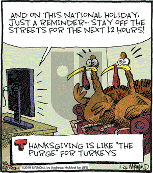 Reality Check on Tuesday November 26, 2019 Comic Strip