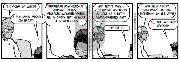 The Boondocks - Tuesday September 26, 2000 Comic Strip