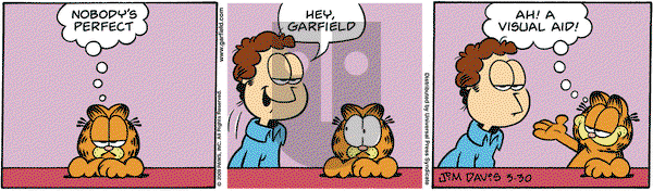 Garfield on Monday March 30, 2009 Comic Strip
