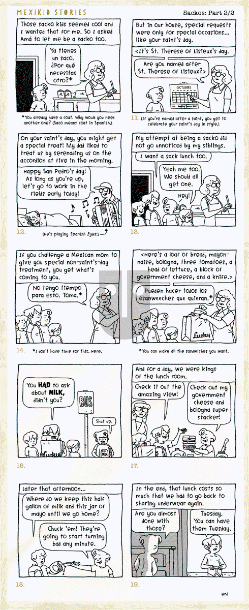 Mexikid Stories on Friday January 6, 2023 Comic Strip