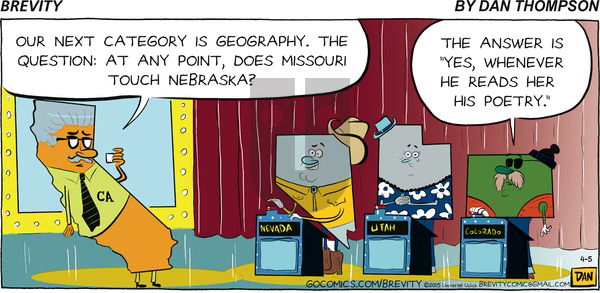Brevity on Sunday April 5, 2015 Comic Strip