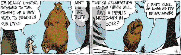 The Grizzwells on Monday January 16, 2012 Comic Strip