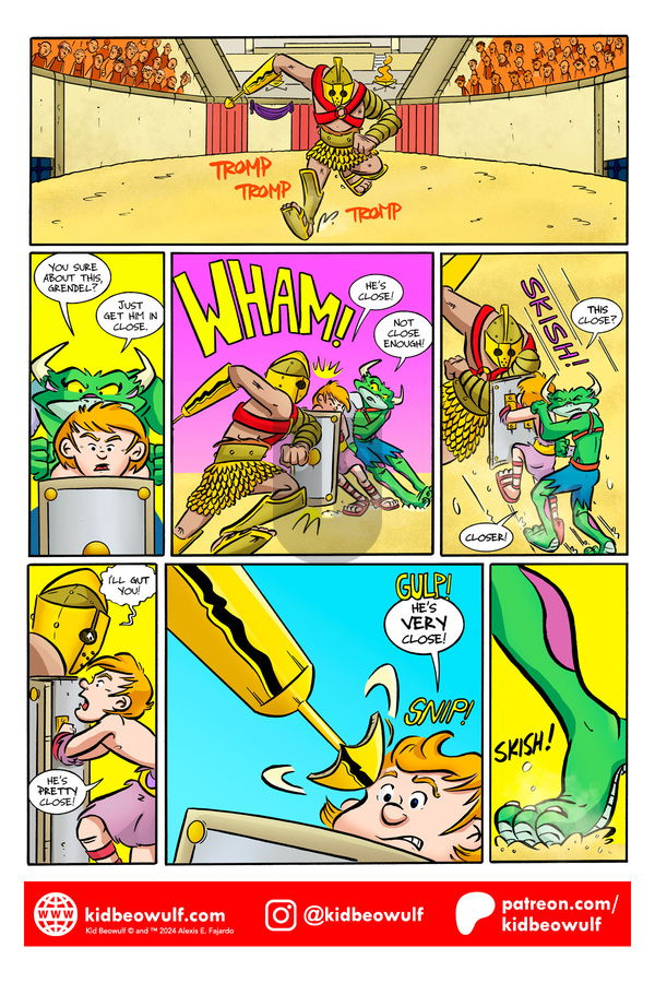 Kid Beowulf on Thursday January 16, 2025 Comic Strip