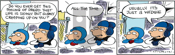 Soup to Nutz - Old on Monday December 28, 2009 Comic Strip