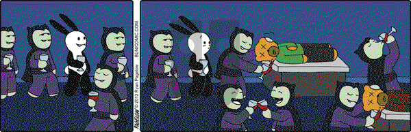 Buni on Friday October 18, 2013 Comic Strip