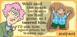 Aunty Acid on Wednesday May 22, 2013 Comic Strip