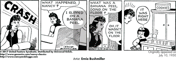 Nancy Classics on Monday July 10, 2017 Comic Strip