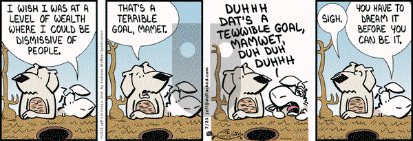 DeFlocked on Saturday July 21, 2018 Comic Strip