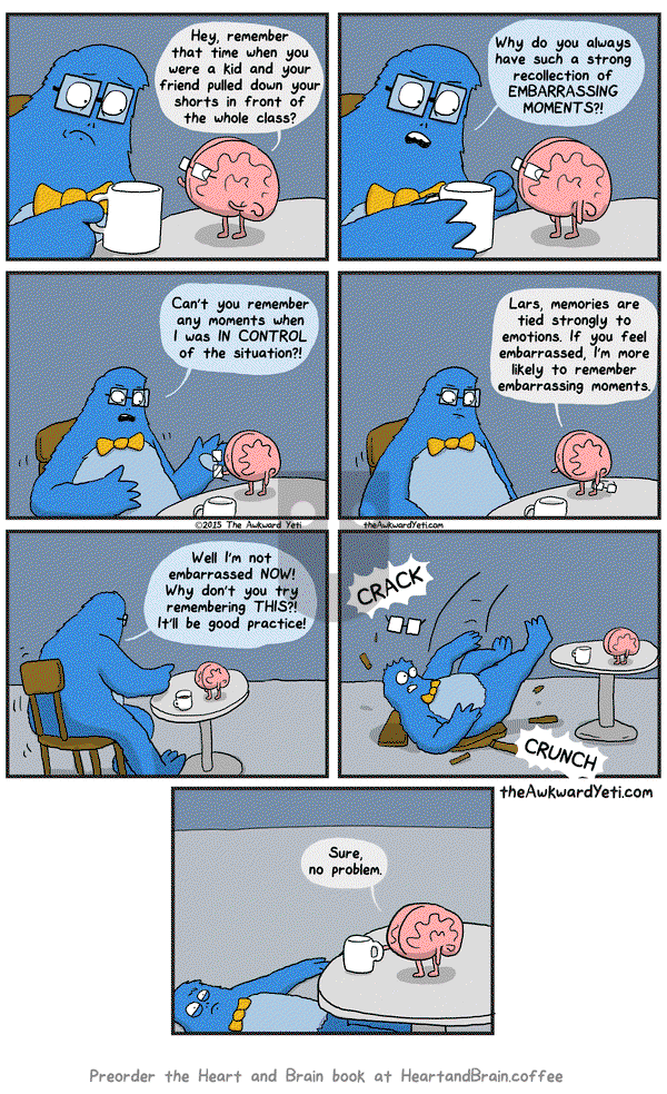 The Awkward Yeti on Saturday December 5, 2015 Comic Strip