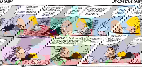 Luann on Sunday June 12, 2005 Comic Strip