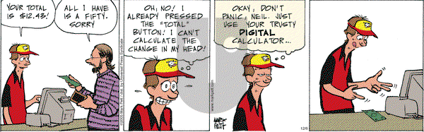 Lucky Cow on Tuesday December 6, 2005 Comic Strip