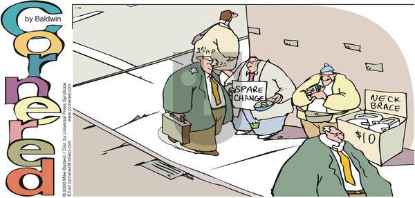 Cornered on Sunday January 16, 2000 Comic Strip
