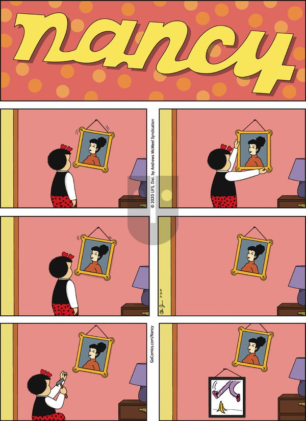 Nancy on Sunday November 22, 2020 Comic Strip