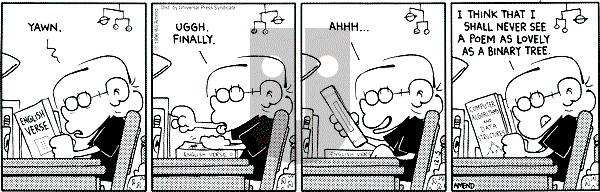 FoxTrot - Thursday December 5, 1996 Comic Strip