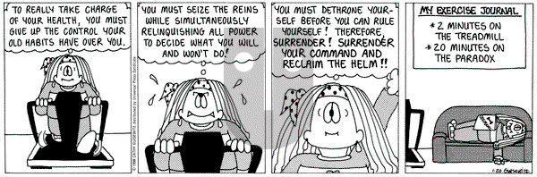 Cathy Classics on Tuesday January 20, 1998 Comic Strip