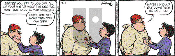 Cleats - Thursday March 1, 2007 Comic Strip